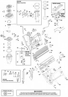 Paslode 013331 IM50 2nd Fix Nail Gun 